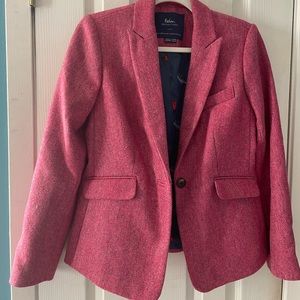 Boden British Tweed blazer Sz 4P